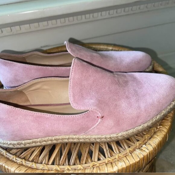 M. Gemi Blush Suede Espadrilles - Picture 3 of 8